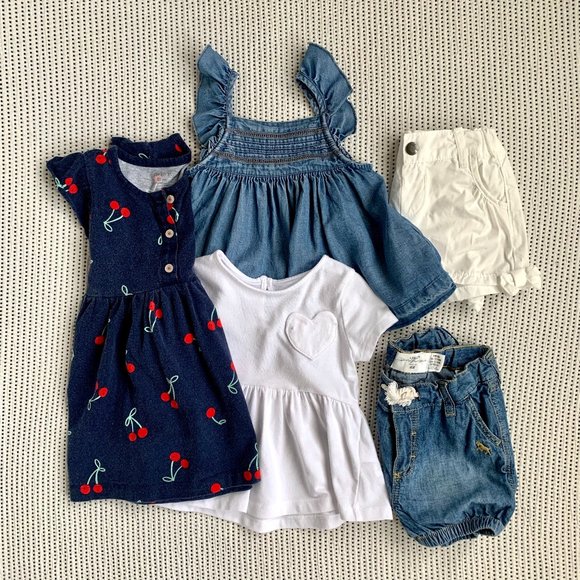 5-Piece Blue & White Summer Capsule | 18m - Picture 1 of 15